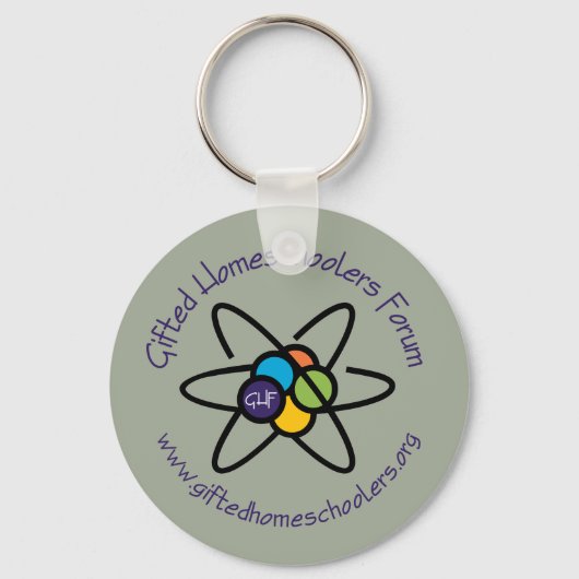 GHF Logo Key Ring Sleutelhanger (Voorkant)