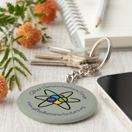 GHF Logo Key Ring Sleutelhanger (Zijkant)