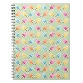 Ghiacciolo notebook - Colorful Popsicle Pattern  Notitieboek (Voorkant)