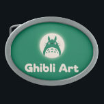 Ghibli Art: Verbazingwekkend wonder Gesp<br><div class="desc">Met een iconische Totoro-geïnspireerde figuur in het hart,  combineert deze logo voor Ghibli Art de geliefde grilligheid van Studio Ghibli met een duidelijke artistieke identiteit. Het rijke groene palet en het zachte lettertype benadrukken een creatieve ruimte gewijd aan de unieke verhalen en visuele artisticiteit geïnspireerd door Ghibli's geliefde universum.</div>