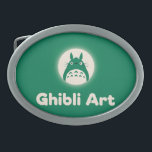 Ghibli Art: Verbazingwekkend wonder Gesp<br><div class="desc">Met een iconische Totoro-geïnspireerde figuur in het hart,  combineert deze logo voor Ghibli Art de geliefde grilligheid van Studio Ghibli met een duidelijke artistieke identiteit. Het rijke groene palet en het zachte lettertype benadrukken een creatieve ruimte gewijd aan de unieke verhalen en visuele artisticiteit geïnspireerd door Ghibli's geliefde universum.</div>