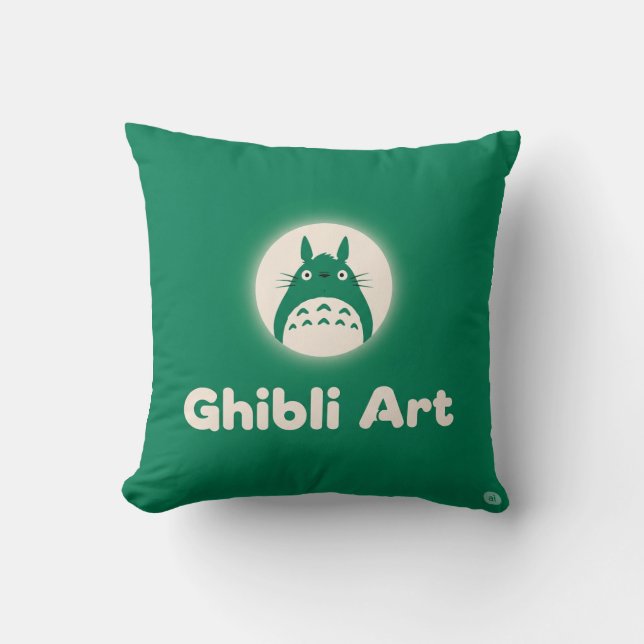 Ghibli Art: Verbazingwekkend wonder Kussen (Voorkant)