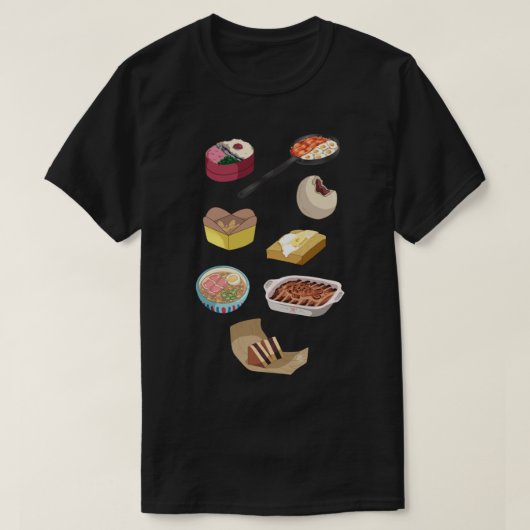 Ghibli Food Set T-shirt (Design voorkant)