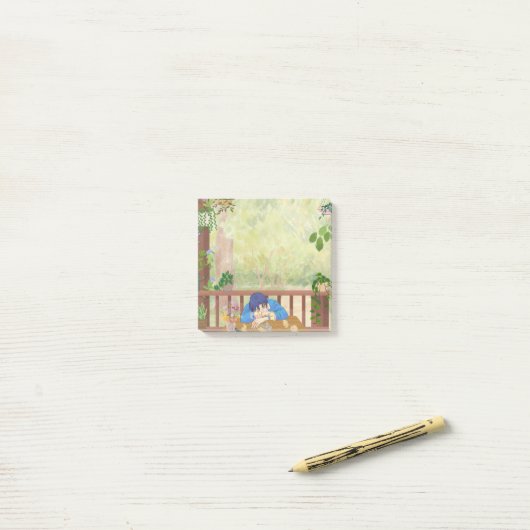 Ghibli Inspired 1 Stick note (Op bureau)