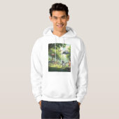 Ghibli kunst op hoodie (Voorkant volledig)