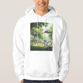 Ghibli kunst op hoodie