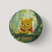 Ghibli Winnie de Pooh 1 Ronde Button 3,2 Cm (Voorkant)