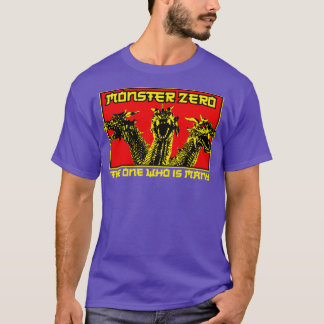 GHIDORAH DEGENE DIE VEEL IS T-SHIRT