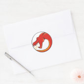 Ghidra voor reverse engineering ronde sticker (Envelop)