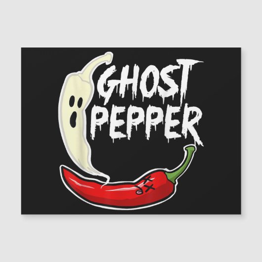 Ghilli Pepper Grappig Pittige Hete Halloween Geest (Voorkant)