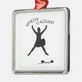 Ghillie Callum - Scottish Sword Dancer Metalen Ornament (Links)