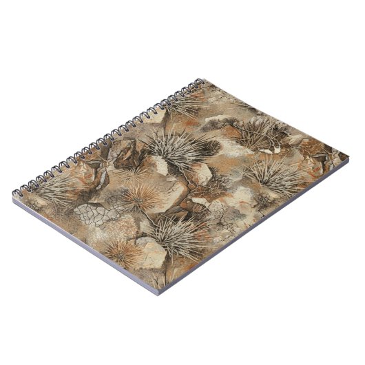  Ghillie Suit Camouflage Desert Notitieboek (Linkerzijde)