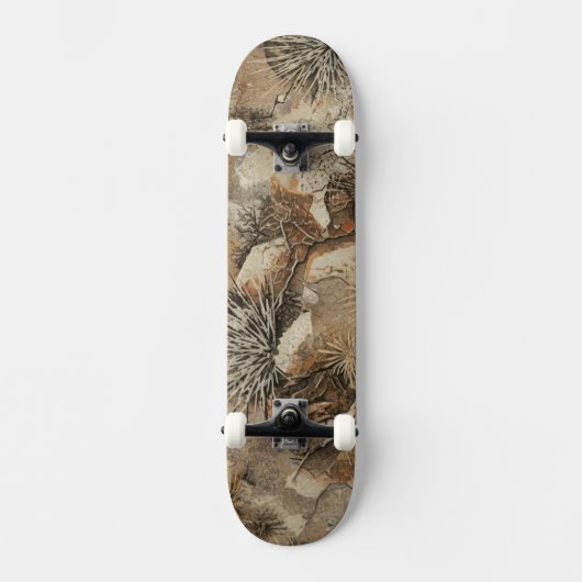  Ghillie Suit Camouflage Desert Persoonlijk Skateboard (Voorkant)
