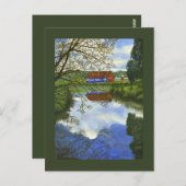 Ghirardelli Barn - Mini Collectible Prints Briefkaart (Voorkant / Achterkant)