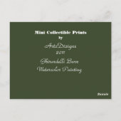 Ghirardelli Barn - Mini Collectible Prints Briefkaart (Achterkant)