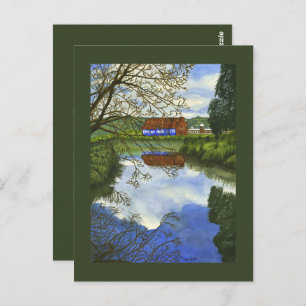 Ghirardelli Barn - Mini Collectible Prints Briefkaart