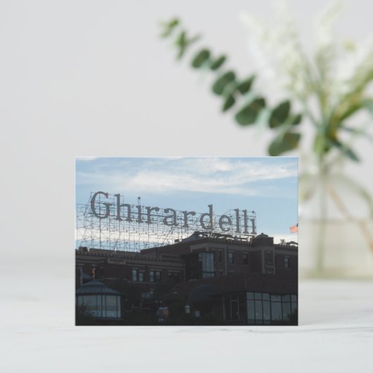 Ghirardelli Square - San Francisco Briefkaart (Staand voorkant)
