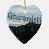 Ghirardelli Square - San Francisco Keramisch Ornament (Rechts)