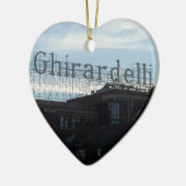 Ghirardelli Square - San Francisco Keramisch Ornament (Links)