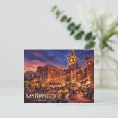 Ghirardelli Square VS Briefkaart (Staand voorkant)