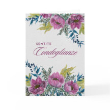 Ghirlanda di Anemoni – Sentite Condoglianze