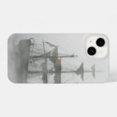Ghocharate pirate Ship Grey Haunted Sailor iPhone Hoesje (Achterkant horizontaal)