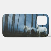 Ghoestpaarden in Midnight Hoesje-Mate iPhone Case (Achterkant (horizontaal))