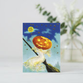 Ghofelijke groeten op Halloween! Briefkaart (Staand voorkant)