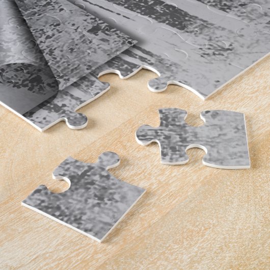 Ghofelijke ogen en gehakt huis Puzzle Legpuzzel (Zijkant)