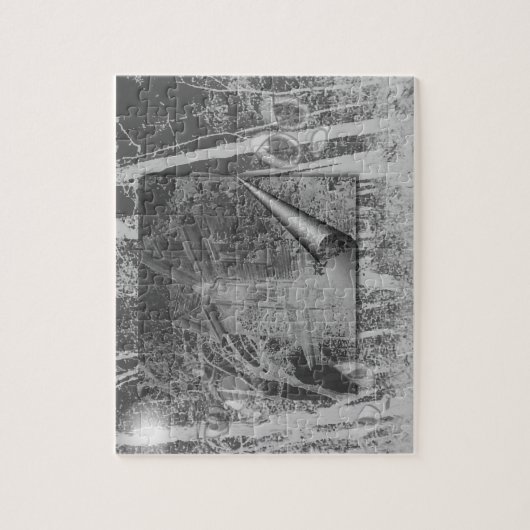 Ghofelijke ogen en gehakt huis Puzzle Legpuzzel (Verticaal)