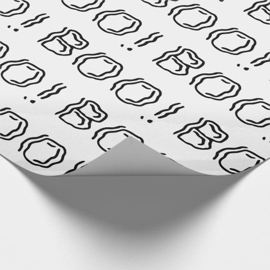 Ghoffelijk Boo! Cadeaupapier (Hoek)