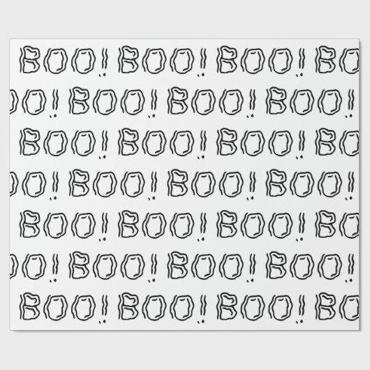 Ghoffelijk Boo! Cadeaupapier (Vlak)