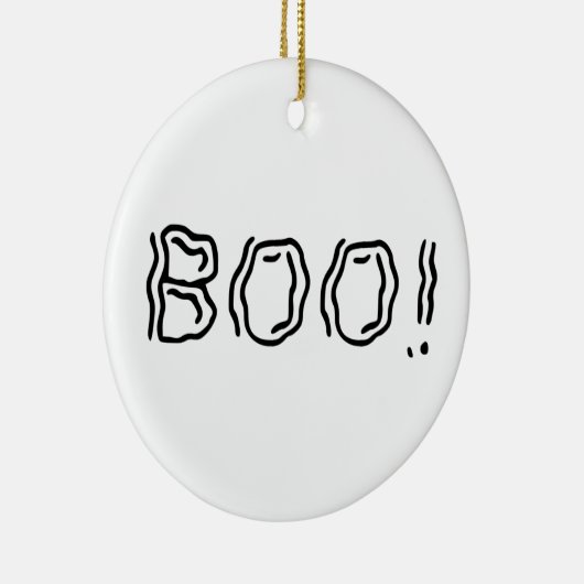 Ghoffelijk Boo! Keramisch Ornament (Rechts)