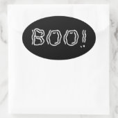 Ghoffelijk Boo! Oval Sticker (Tas)