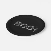 Ghoffelijk Boo! Papieren Borden Papieren Bordje (Gekanteld)