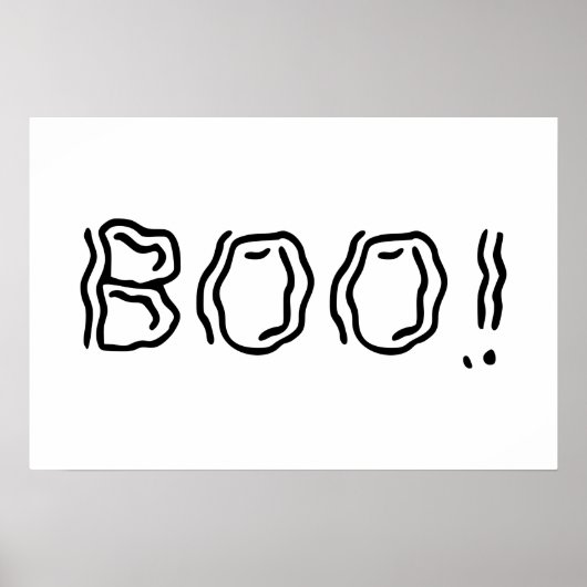 Ghoffelijk Boo! Poster (Voorkant)