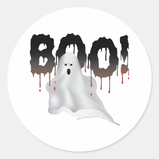 Ghoffelijk Boo! Sticker (Voorkant)