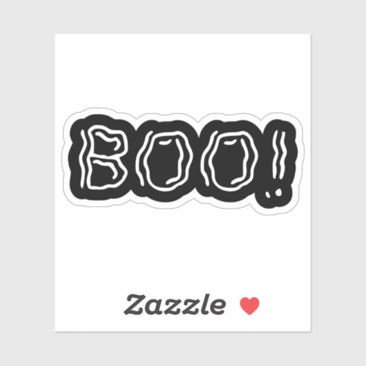 Ghoffelijk Boo! Sticker (Vel)