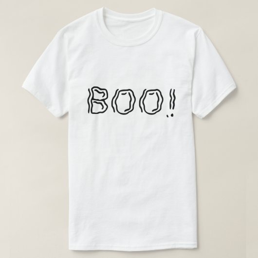 Ghoffelijk Boo! T-shirt (Design voorkant)
