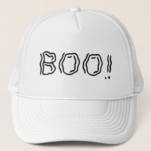 Ghoffelijk Boo! Trucker Pet (Voorkant)
