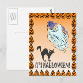 Ghofste halloween briefkaart (Voorkant / Achterkant)