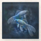 Ghofvis Glazen Onderzetter (Voorkant)