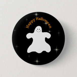 Ghoily Happy Halloween Pin Ronde Button 5,7 Cm