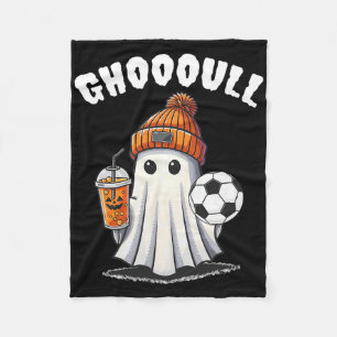 Ghoooal Voetbal Geest Halloween Grappig Voetbal Ha Fleece Deken