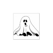 Ghost 2 illustratie, kunststempel rubberstempel (Afrduk)