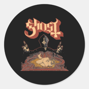 Ghost â€"Infestissumam Ronde Sticker