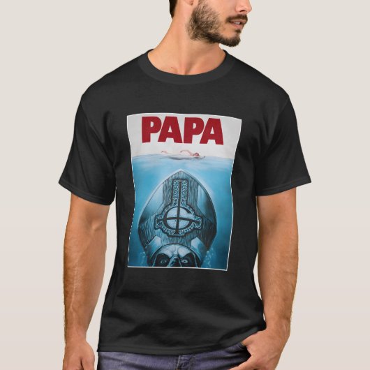 Ghost â€"Papa Poster T-shirt (Voorkant)