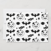 Ghost Adoption Oranje Halloween Party Certificaat (Achterkant)