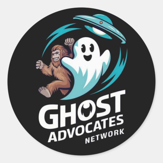 Ghost Advocate Network Sticker (Voorkant)