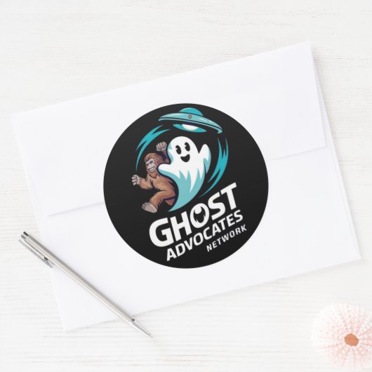 Ghost Advocate Network Sticker (Envelop)